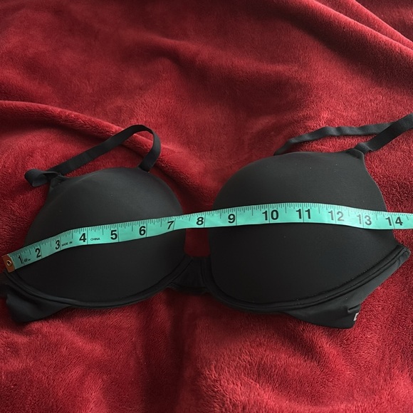 DKNY Litewear Custom Lift padded T-shirt Bra Sz 38C Black - Picture 7 of 14